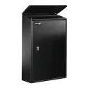 Securikey Galvanised Steel Mailbox 550 mm x 380 mm x 140 mm with Euro Profile Cylinder Security Deadlock BSPBHS550PHZCYL