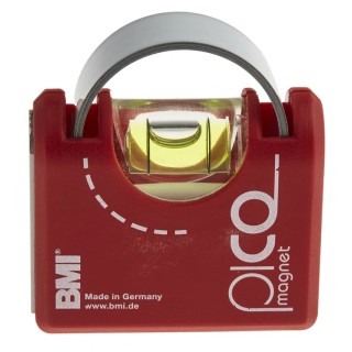 BMI Pico 2 in 1 Tape Measure, Metric, Stainless Blade, Impact-Resistant Plastic Case BM4261001030-M