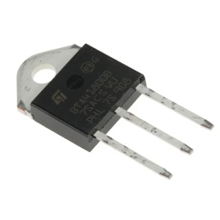 STMicroelectronics Through Hole 3-Pin TRIAC 800 V, Rated Average On-State Current 40A, Gate Trigger Voltage 1.3V BTA41-800BRG