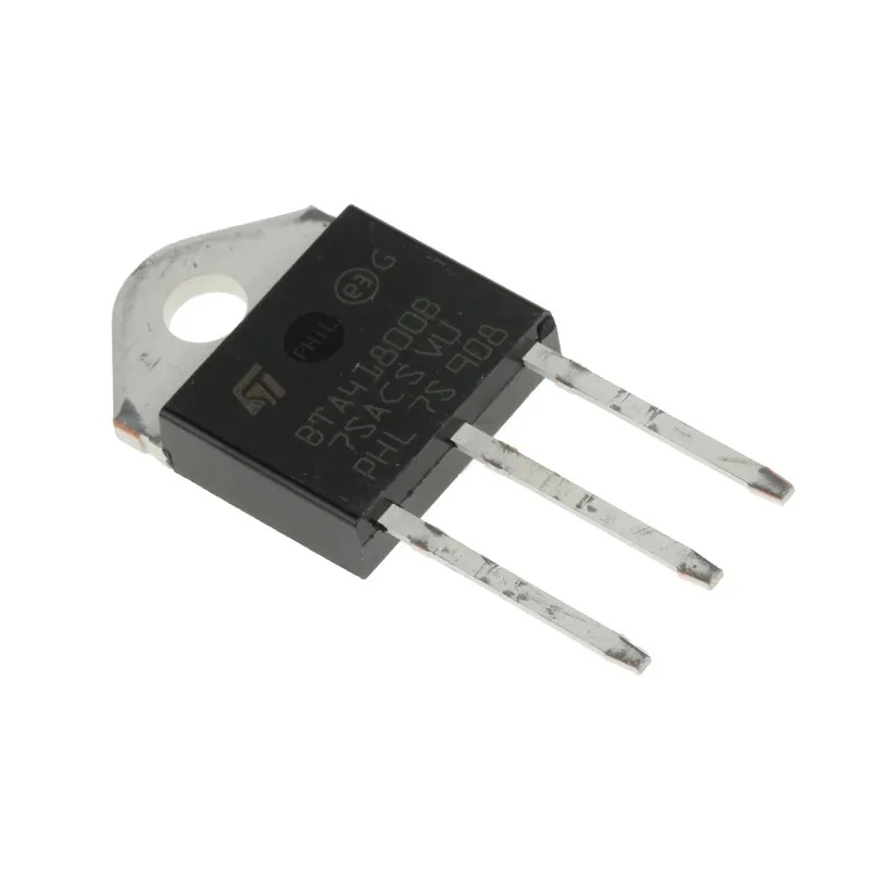 STMicroelectronics Through Hole 3-Pin TRIAC 800 V, Rated Average On-State Current 40A, Gate Trigger Voltage 1.3V BTA41-800BRG
