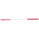 Vikan Pink Bottle Brush, 9 mm Bristle Length, 500 mm Overall Length, 20 mm Brush Diameter, Polypropylene Handle 53761