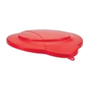 Vikan 12L Plastic Red Bucket Lid 56874 for Hygiene Bucket, Plastic Material, Clip System 56874