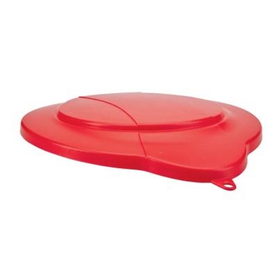 Vikan 12L Plastic Red Bucket Lid 56874 for Hygiene Bucket, Plastic Material, Clip System 56874