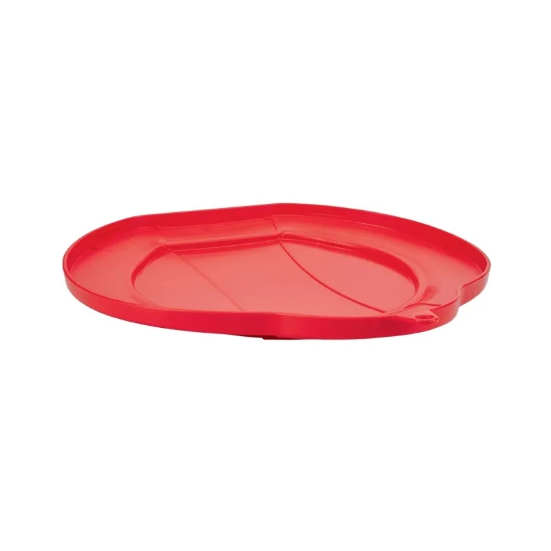 Vikan 12L Plastic Red Bucket Lid 56874 for Hygiene Bucket, Plastic Material, Clip System 56874