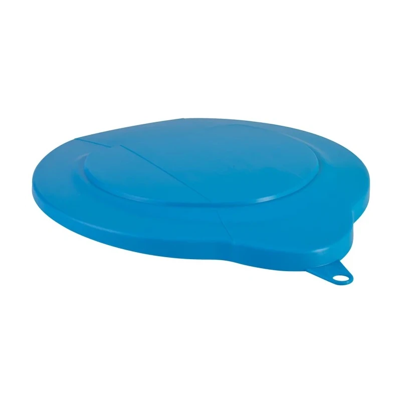 Vikan 5L Plastic Blue Bucket Lid 56893 with Stackable Rim for Hygiene Buckets