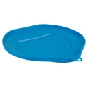 Vikan 5L Plastic Blue Bucket Lid 56893 with Stackable Rim for Hygiene Buckets