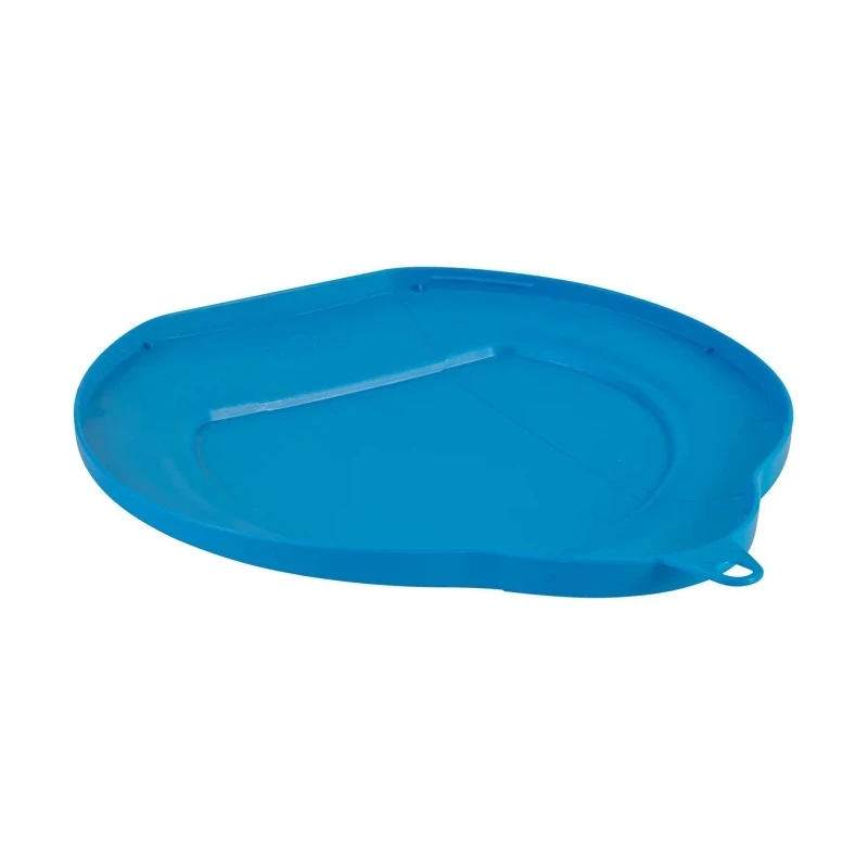 Vikan 5L Plastic Blue Bucket Lid 56893 with Stackable Rim for Hygiene Buckets