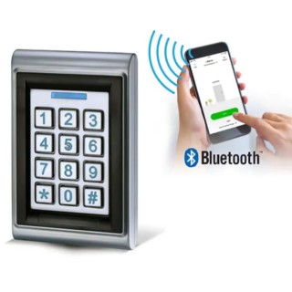 RS PRO Die Cast Aluminium DC Operated Keypad Lock IP65 Weather Resistant 192-4542