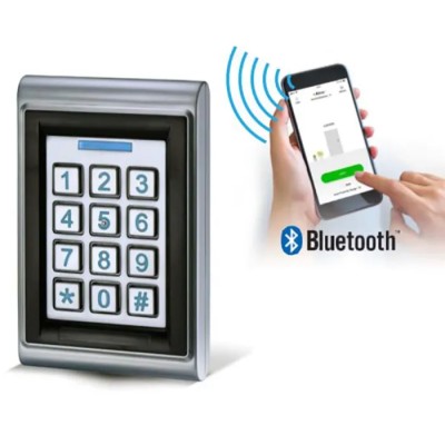RS PRO Die Cast Aluminium DC Operated Keypad Lock IP65 Weather Resistant 192-4542