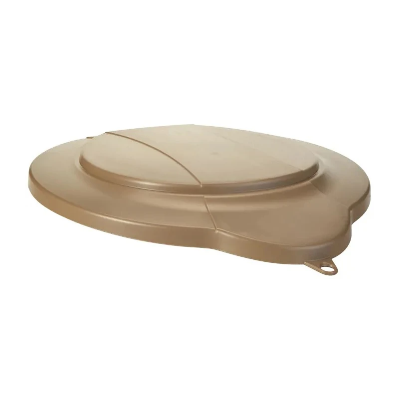 Vikan 12L Plastic Brown Bucket Lid Hygiene Bucket Lid 365mm Length 310mm Width 40mm Height 568766