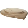 Vikan 12L Plastic Brown Bucket Lid Hygiene Bucket Lid 365mm Length 310mm Width 40mm Height 568766