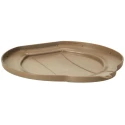 Vikan 12L Plastic Brown Bucket Lid Hygiene Bucket Lid 365mm Length 310mm Width 40mm Height 568766
