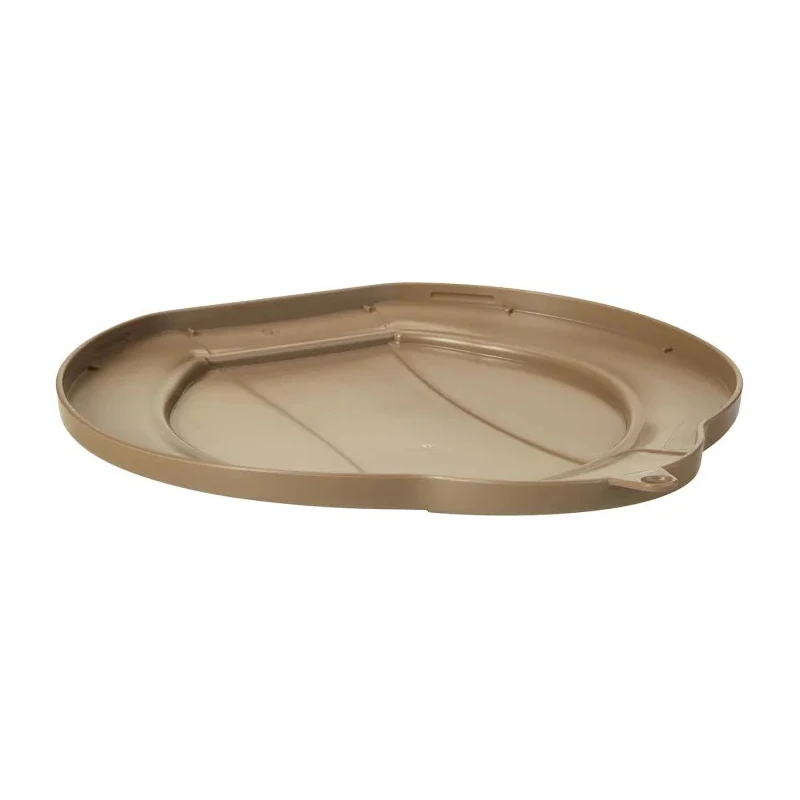 Vikan 12L Plastic Brown Bucket Lid Hygiene Bucket Lid 365mm Length 310mm Width 40mm Height 568766