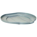 Vikan 12L Plastic Grey Bucket Lid 568788, Clip-secured Hygiene Bucket Cover, REACH & FDA Compliant