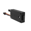 Southco Thermoplastic Padlockable Black Slide Bolt 73.5 mm EM-05-11-111