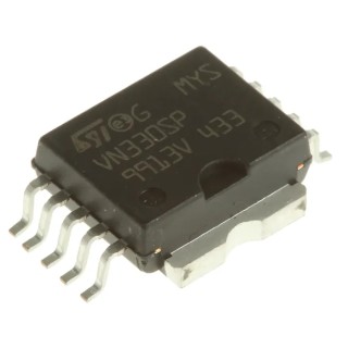 STMicroelectronics High Side 4 Solid State Relay Power Switch IC 10-Pin PowerSO Package VN330SP-E