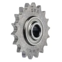 INA 18 Tooth Parallel Steel Sprocket Bore Diameter 16.2mm Pitch Diameter 0.5in KSR16-L0-08-10-18-09