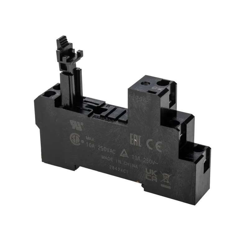 Omron 250V AC Surface Relay Socket with Screw Terminals for Push-In Plus Socket P2RFZ