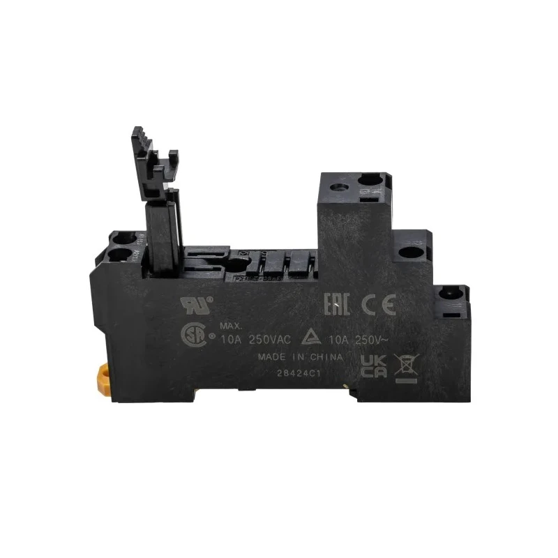 Omron 250V AC Surface Relay Socket with Screw Terminals for Push-In Plus Socket P2RFZ