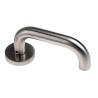 Briton Stainless Steel Arch Shape Drawer Handle Silver Finish 135mm Length 4201.19.SS
