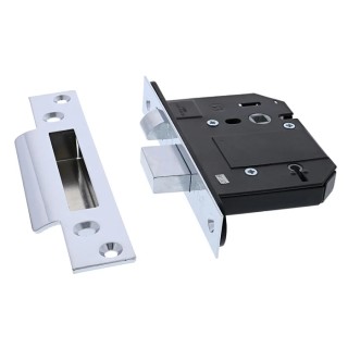 Legge Stainless Steel 5 Lever Sash Lock with 1000 Differs N5762.SS