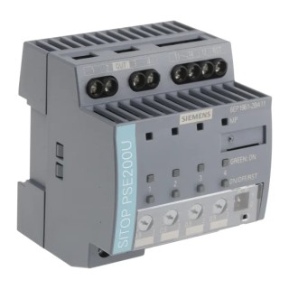 Siemens Selectivity Module for use with SITOP, 4 Channel Input, 0.5 to 3A Adjustable Current, 6EP1961-2BA11