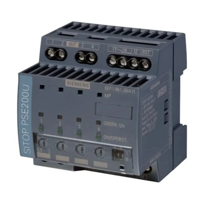 Siemens Selectivity Module for use with SITOP, 4 Channel Input, 0.5 to 3A Adjustable Current, 6EP1961-2BA11