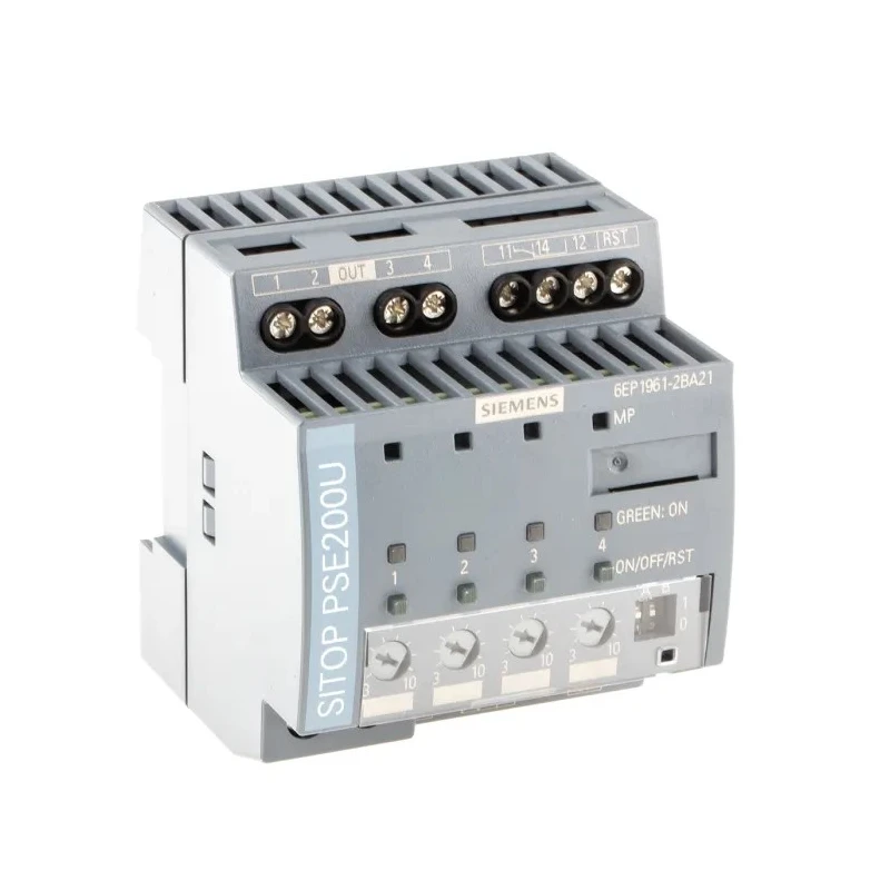 Siemens Selectivity Module for use with SITOP PSE200U Series with 4 Outputs and 10A Current Output 6EP1961-2BA21