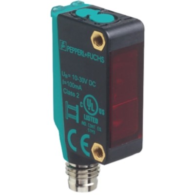 Pepperl + Fuchs Diffuse Photoelectric Block Sensor 1 m Detection Range PNP Output IP67 ML100-8-1000-RT/95/103