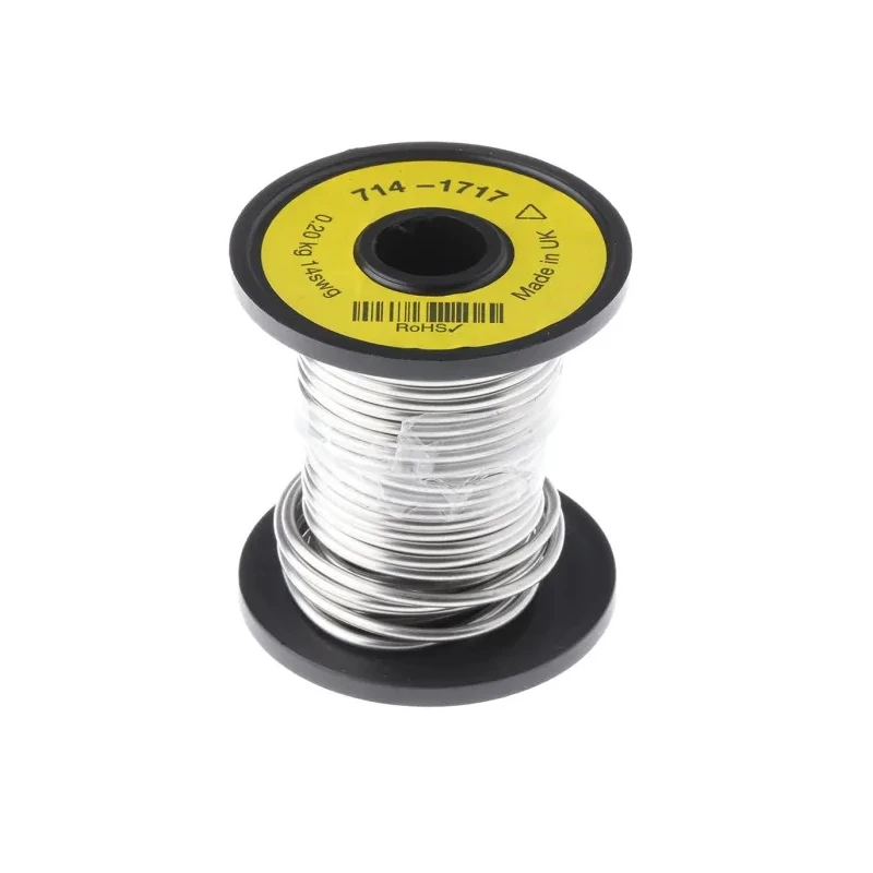 RS PRO Silver mm Resistance Wire 7 m Nickel Chrome Conductor 2.03 mm Diameter 1150°C Maximum Operating Temperature 714-1717