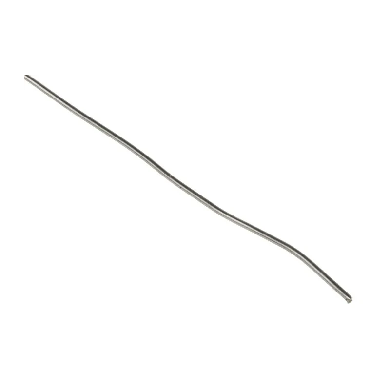 RS PRO Silver Hook Up Wire Test Lead Cable Nickel Chrome Conductor 36 m 0.91 mm OD 1150°C 714-1723