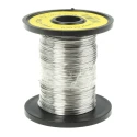 RS PRO Silver mm Hook Up Wire, 118 m, Nickel Chrome Conductor, Maximum Operating Temperature 1150°C 714-1739