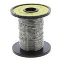 RS PRO Hook Up Wire Nickel Chrome Conductor Silver Jacket 237m Length 0.35mm Diameter 1150°C Operating Temperature 714-1748