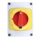 Craig & Derricott 3-Pole Base Isolator Switch IP65, 25A, 15 kW, Red Handle 