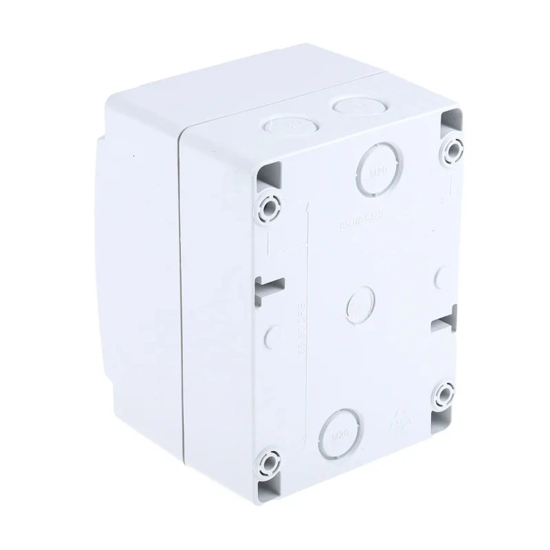 Craig & Derricott 3-Pole Base Isolator Switch IP65, 25A, 15 kW, Red Handle 
