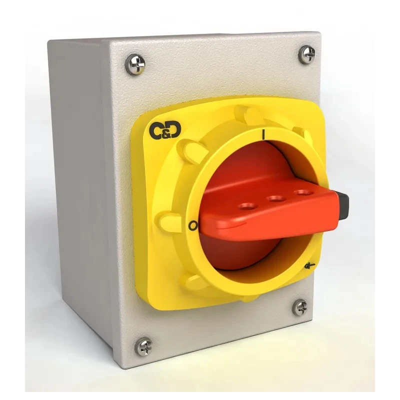 Craig & Derricott 6-Pole Base Isolator Switch IP65 20A 15 kW 
