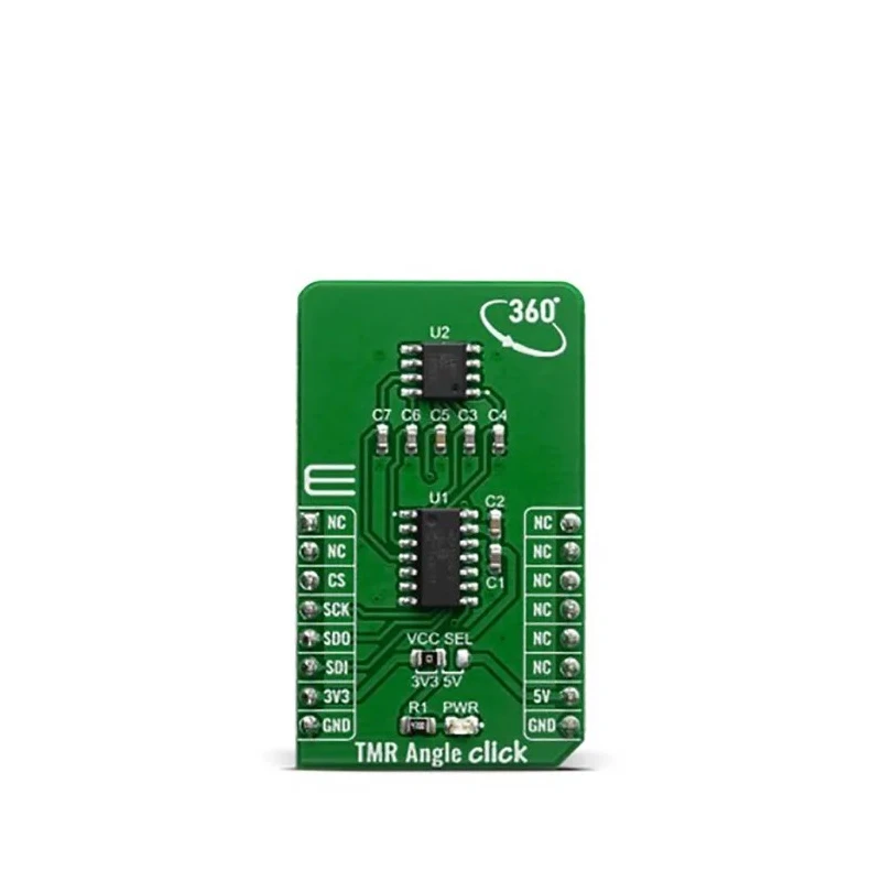 MikroElektronika TMR Angle Click Sensor Development Board for Automotive, Industrial and Consumer Applications MIKROE-3769