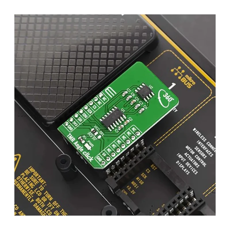 MikroElektronika TMR Angle Click Sensor Development Board for Automotive, Industrial and Consumer Applications MIKROE-3769