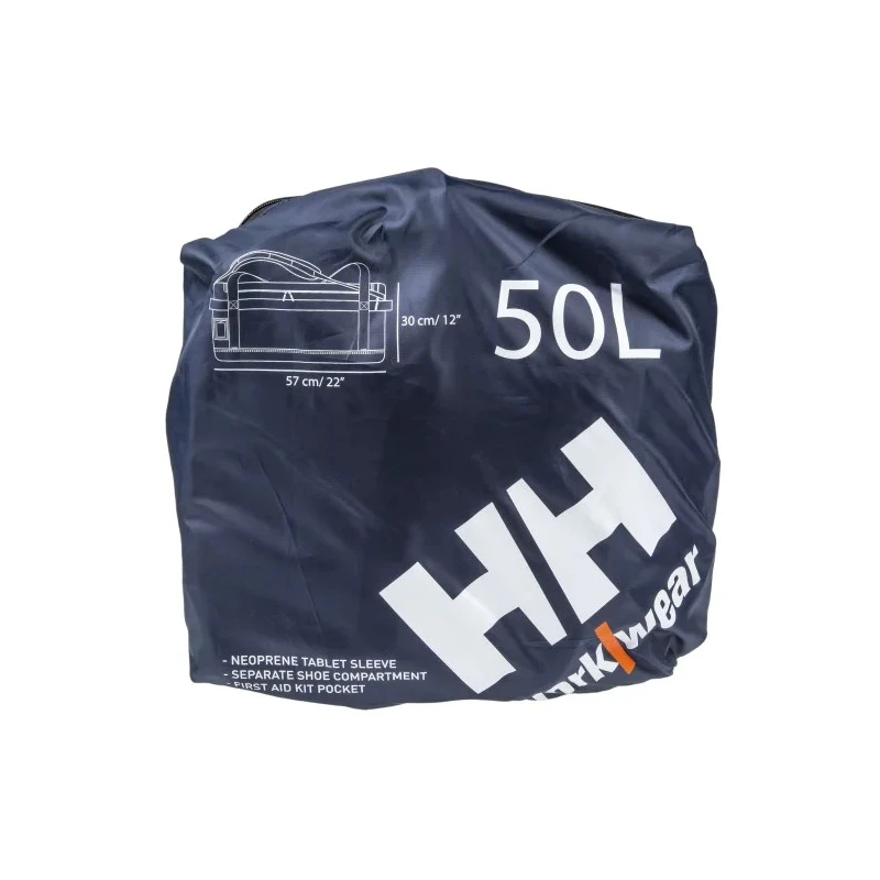Helly Hansen Vinyl Tool Bag with Shoulder Strap Navy, Zipper Lock, 57x30 cm 79572_590-STD