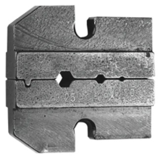 Telegartner XM Crimp Die Set Coaxial Type 3-Way Die Hex Size 1.46 mm, 1.69 mm, 5.41 mm Black N01003A0005