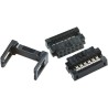 Amphenol ICC 12-Way 2-Row IDC Connector Female Cable Right Angle 650V 1A 89361-712SLF