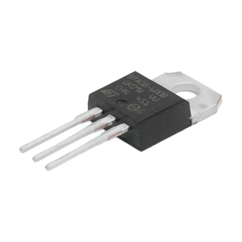 STMicroelectronics Through Hole 3-Pin TRIAC 800 V Gate Trigger 1.3 V BTA08-600BRG
