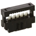 Amphenol Communications Solutions 10-Way IDC Connector Female, 2 Row, 2mm Pitch, 1A, 650V AC, Shrouded, Right 89361-710SLF