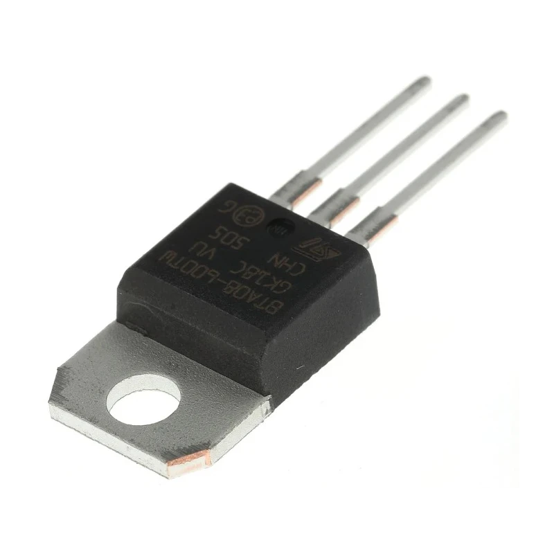 STMicroelectronics Through Hole 3-Pin TRIAC 800 V Gate Trigger 1.3 V BTA08-600TWRG