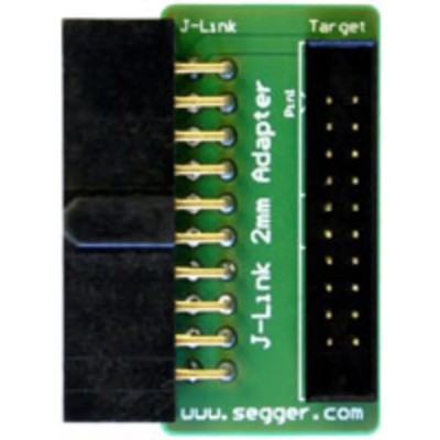 SEGGER Development Kit Accessory Adapter 20-pin 0.1 Inch to 2 mm Pitch 1:1 8.06.11 J-Link 2 mm Adapter