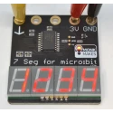 Monk Makes BBC Micro:bit Add-on Four-Digit 7-Segment Display SKU00066