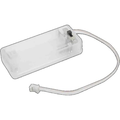 Pi Supply Crystal Battery Box for BBC Micro:bit Add-on 2 x AAA PIS-1275