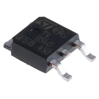 STMicroelectronics Surface Mount 3-Pin TRIAC 600 V, Gate Trigger 1.3 V T405-600B