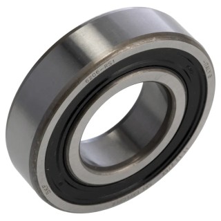 SKF Single Row Deep Groove Ball Bearing, 30 mm Inside Diameter, 62 mm Outside Diameter, 16 mm Race Width, Sheet 6206-RS1