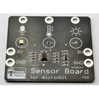 Monk Makes Sensor for Micro Bit Humidity and Temperature Sensor Board for V1F Micro Bit SKU00062